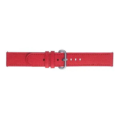 Samsung GP-TYR820BR kožený řemínek Watch Active2 red