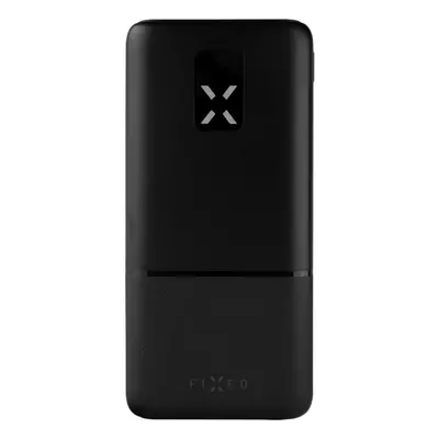 Powerbank FIXED Zen 20 s LCD displejem a výstupem PD 20W 20.000mAh, černá