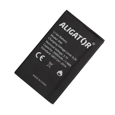 Baterie ALIGATOR R40 eXtremo, Li-Ion 2000 mAh, originální