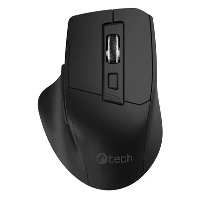 C-TECH myš Ergo WLM-05, 1600DPI, 6 tlačítek, USB nano receiver, černá