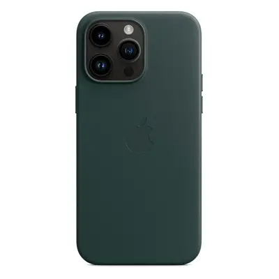 Apple kožený kryt Leather Case MagSafe pro Apple iPhone 14 Plus, forest green