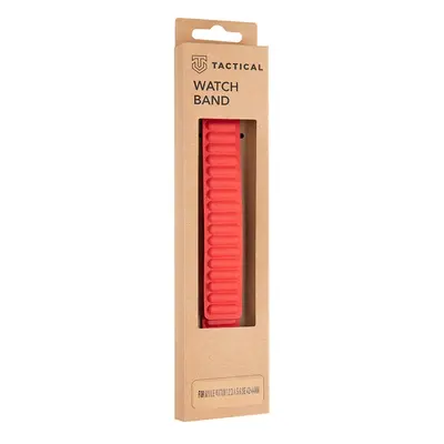 Kožený řemínek Tactical 740 Loop pro Apple Watch 42mm/44mm, red