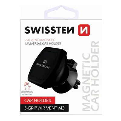 Magnetický držák do ventilace auta Swissten S-Grip Air vent M3