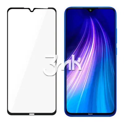 Hybridní sklo 3mk NeoGlass pro Xiaomi Redmi Note 9T, černá