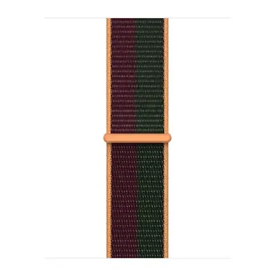 Řemínek Sport Loop Apple 41mm, tmavá třešeň/lesní zelená