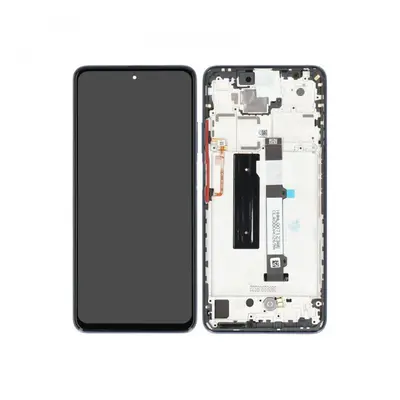 LCD + dotyk + rámeček pro Xiaomi Mi 10T Lite 5G, atlantic grey tarnish ( Service Pack )