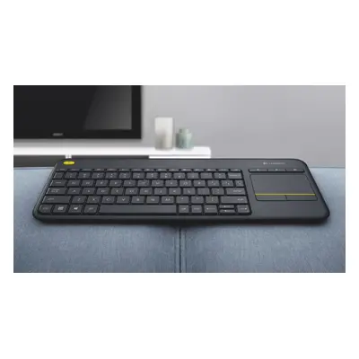 Logitech bezdrátová klávesnice Touch Keyboard K400 Plus, CZ