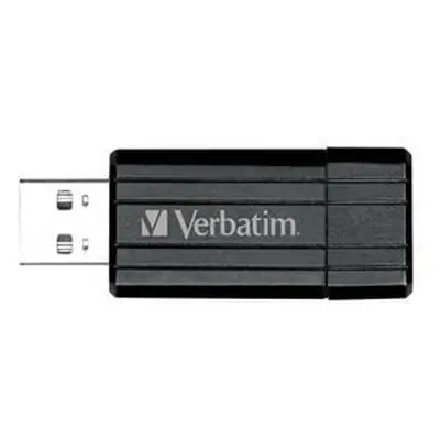 Flash disk Verbatim Store 'n' Go PinStripe 64GB USB 2.0 Black