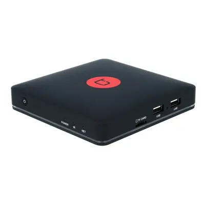 Multimediální centrum techBite Flix TV Box /4K /Wi-Fi /HDMI /LAN /Android TV 8.0 černá