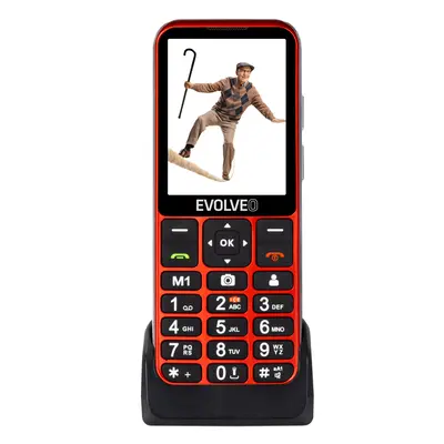 Evolveo EasyPhone LT červená