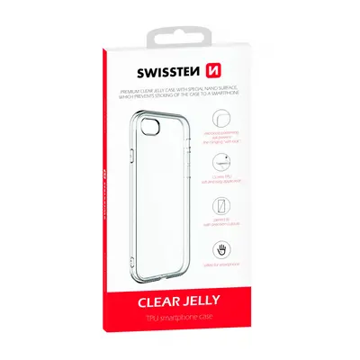 Silikonové pouzdro Swissten Clear Jelly pro Apple iPhone 13 Mini, transparentní