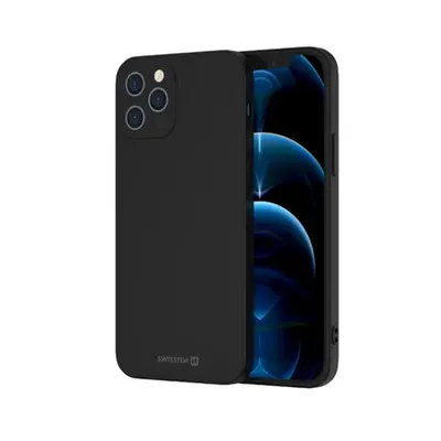 Zadní kryt Swissten Soft Joy pro Huawei P40 Lite, černá