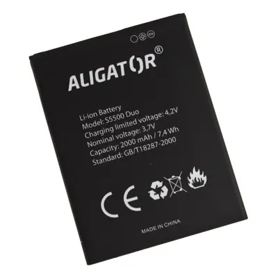 Baterie Aligator S5500 Li-Ion 2000mAh