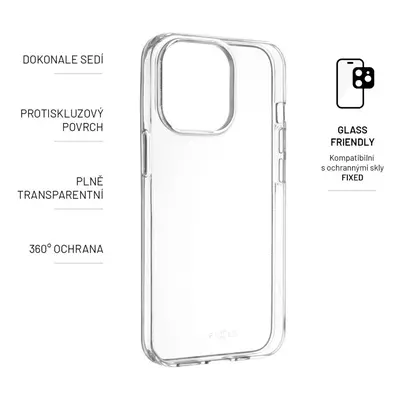 Zadní TPU gelové pouzdro FIXED pro Samsung Galaxy Xcover 5, čirá