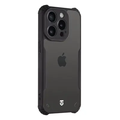 Zadní kryt Tactical Quantum Stealth pro Apple iPhone 15 Pro, transparentní černá