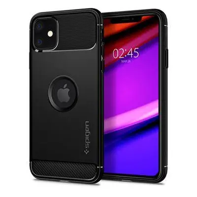 Ochranný kryt Spigen Rugged Armor pro Apple iPhone 11, černá