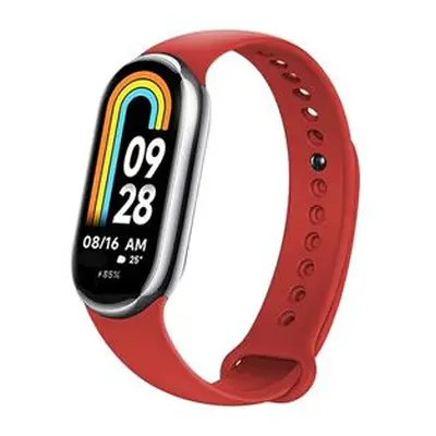 Silikonový řemínek FIXED Silicone Strap pro Xiaomi Mi Band 8, červená