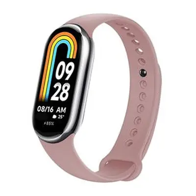 Silikonový řemínek FIXED Silicone Strap pro Xiaomi Mi Band 8, růžová