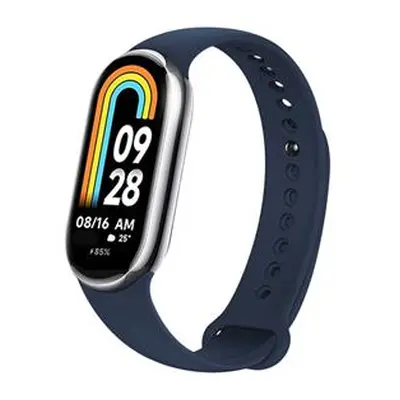 Silikonový řemínek FIXED Silicone Strap pro Xiaomi Mi Band 8, modrá