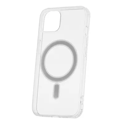 Silikonové TPU pouzdro Mag Anti Shock 1,5 mm pro Apple iPhone 15 Pro Max, transparentní