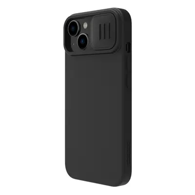 Silikonový kryt Nillkin CamShield Silky pro Apple iPhone 15 Pro, classic black