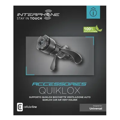 Úchyt Interphone QUIKLOX do ventilace