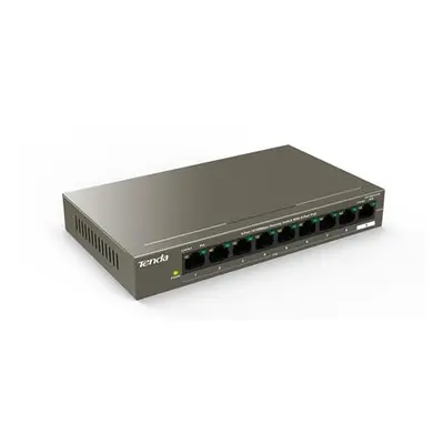 Tenda TEF1109P-8-63W PoE AT Switch 63Watt, 9xRJ45 Switch s 8xPoE 802.3at, 10/100Mb/s