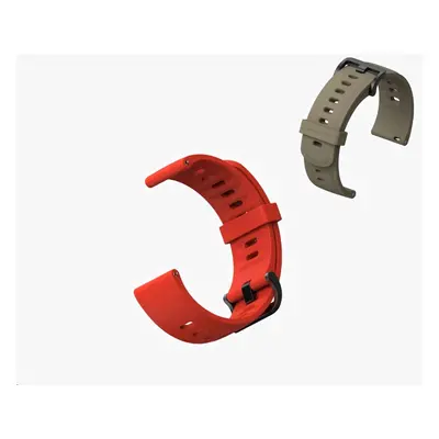 Řemínek Amazfit Strap Fluoroelast Uni Edition 22mm, red