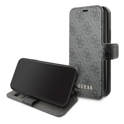 Guess Charms 4G pouzdro flip pro Apple iPhone 11 grey