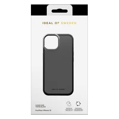 Ochranný kryt Clear Case iDeal Of Sweden pro Apple iPhone 15, tinted black