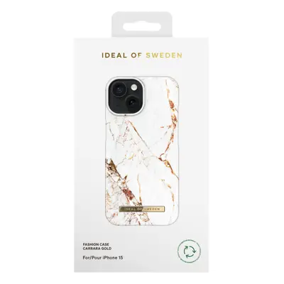 Ochranný kryt Fashion iDeal Of Sweden pro Apple iPhone 15, carrara gold