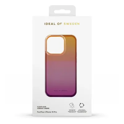 Ochranný kryt Clear Case iDeal Of Sweden pro Apple iPhone 15 Pro Max, vibrant ombre