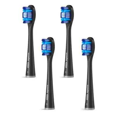 Náhradní hlavice kartáčku USMILE Whitening Pro Brush Head (4ks), černá