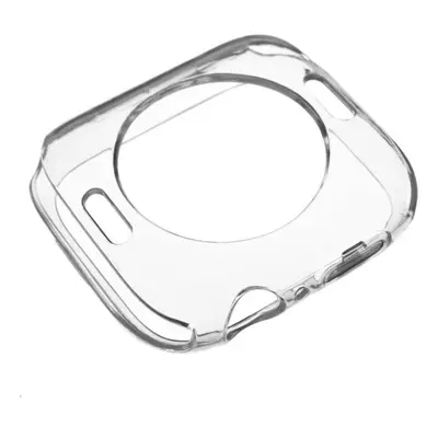 Zadní TPU gelové pouzdro FIXED pro Apple Watch Series 9 45mm, čirá