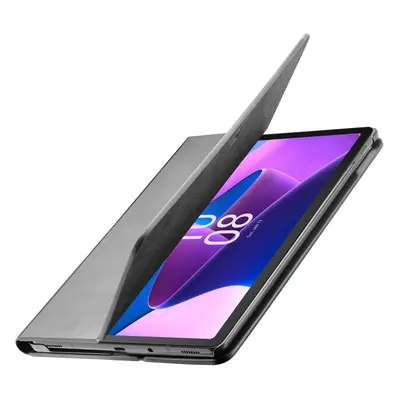 Flipové pouzdro se stojánkem Cellularline Folio pro Lenovo Tab M10 Plus (3 Gen), černá