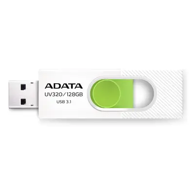 Flash disk ADATA UV320 128GB USB 3.1, white - green