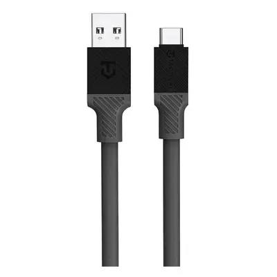 Kabel Tactical Fat Man Cable USB-A/USB-C 1m, šedá