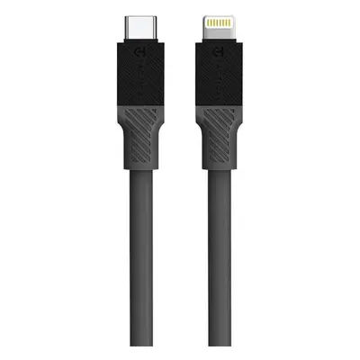 Kabel Tactical Fat Man Cable USB-C/Lightning 1m, šedá