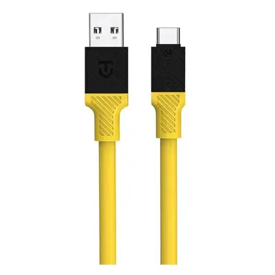 Kabel Tactical Fat Man Cable USB-A/USB-C 1m, žlutá