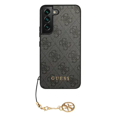 Zadní kryt Guess 4G Charms pro Samsung Galaxy S23, šedá