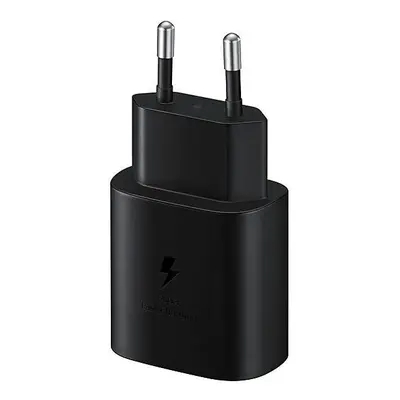 Cestovní nabíječka Samsung EP-TA800EW Fast Charger 25W, black (BULK)