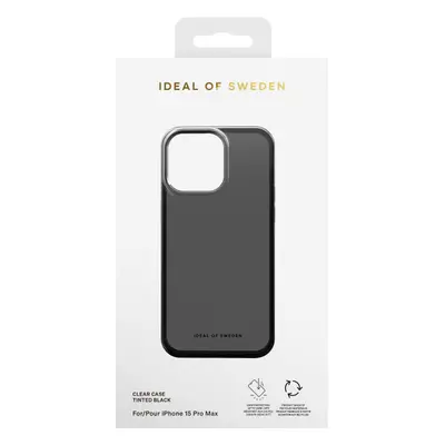 Ochranný kryt Clear Case iDeal Of Sweden pro Apple iPhone 15 Pro, tinted black