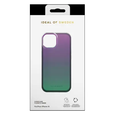 Ochranný kryt Clear Case iDeal Of Sweden pro Apple iPhone 15, fluorite ombre