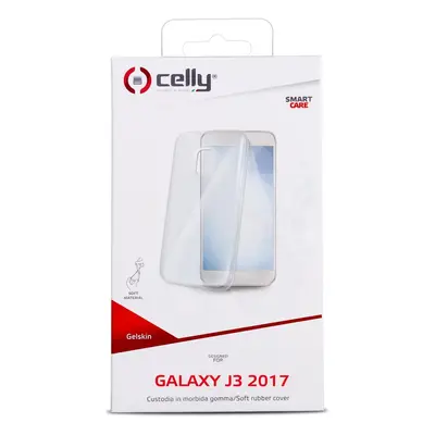 CELLY Gelskin silikonové pouzdro Samsung Galaxy J3 (2017) bezbarvé