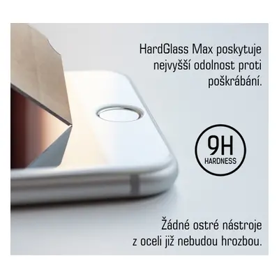 Tvrzené sklo 3mk HardGlass MAX pro Apple iPhone 12 Pro Max, černá