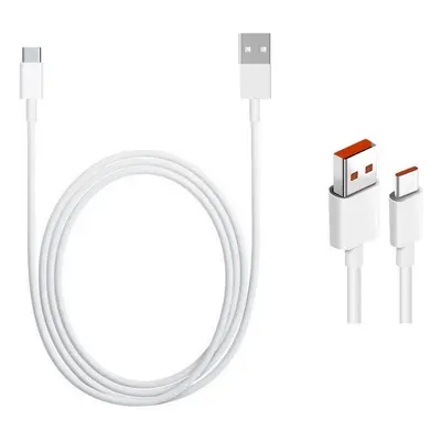 Xiaomi Original USB-C Datový Kabel 6A 1m White (Bulk)