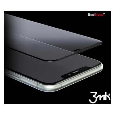 Hybridní sklo 3mk NeoGlass pro Apple iPhone 12 mini, černá