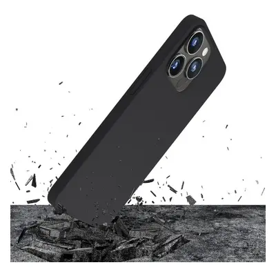 Ochranný kryt 3mk Hardy Silicone MagCase pro Apple iPhone 13 Pro, graphite grey black