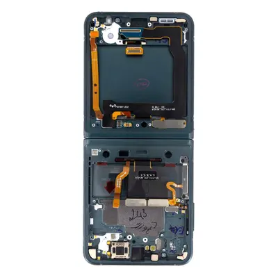 LCD + dotyková deska pro Samsung Galaxy Z Flip 3 5G F711B, green ( Service Pack)