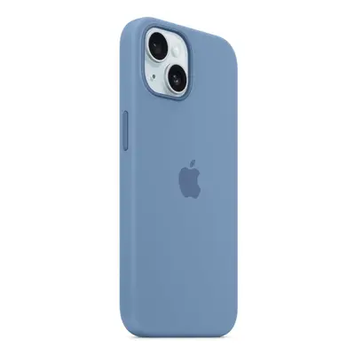 Apple silikonový kryt MT0Y3ZM/A vč. magsafe pro Apple iPhone 15, winter blue